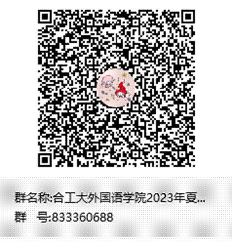 合工大太阳成集团tyc33455ccwww2023年夏令营群聊二维码